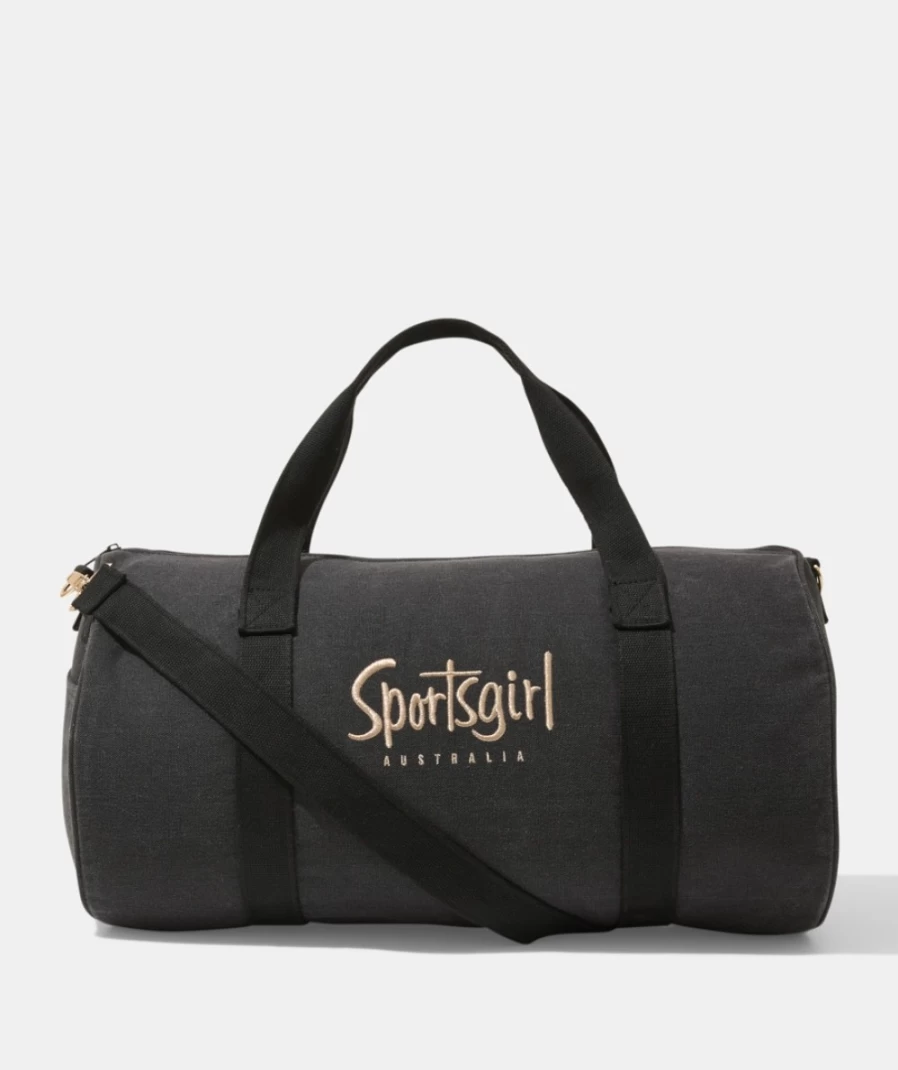 Sportsgirl Women's Rewind Duffle Bag - Stylish & Spacious Travel Gym Tote for Women