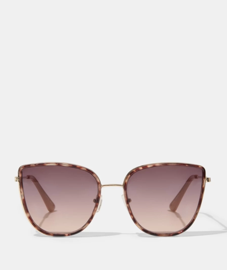 Sportsgirl Women's Florence Tort Sunglasses - Stylish Retro Shades for Women
