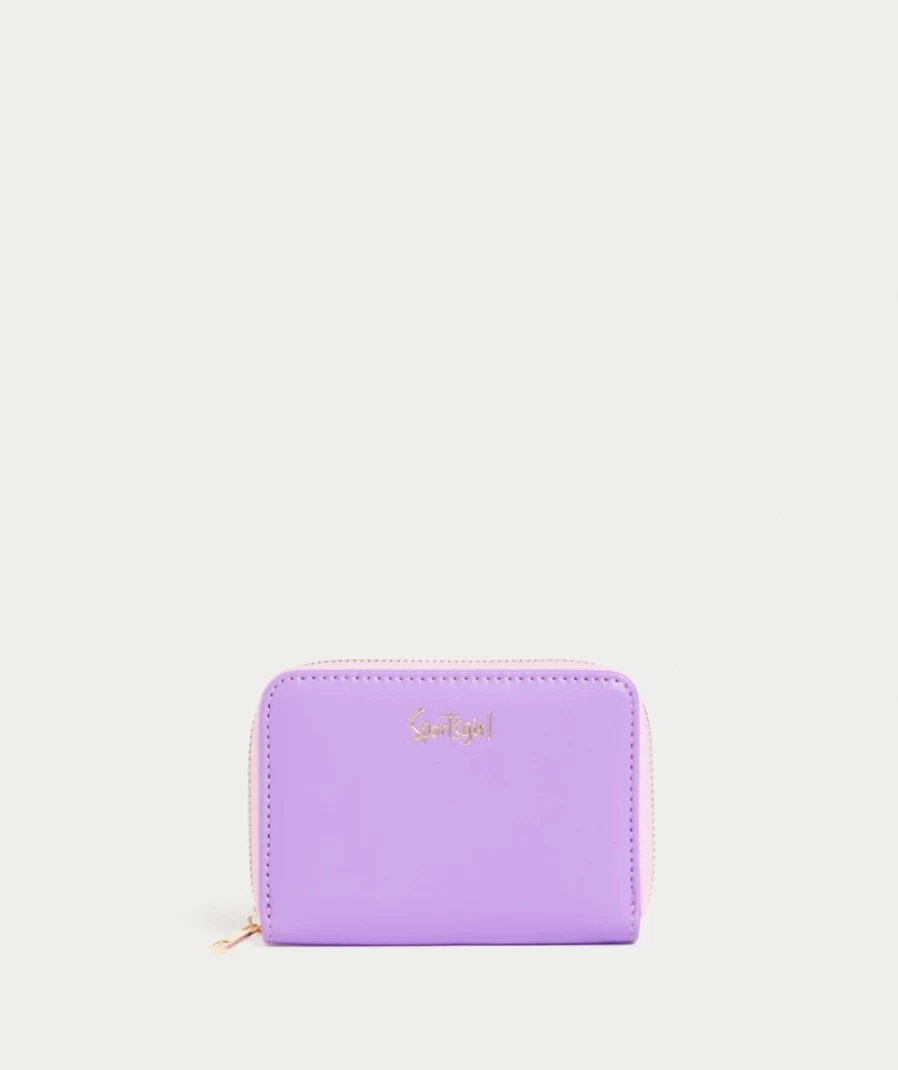 Sportsgirl Women's Lilac Small Zip Wallet | SG Collection Compact Purse