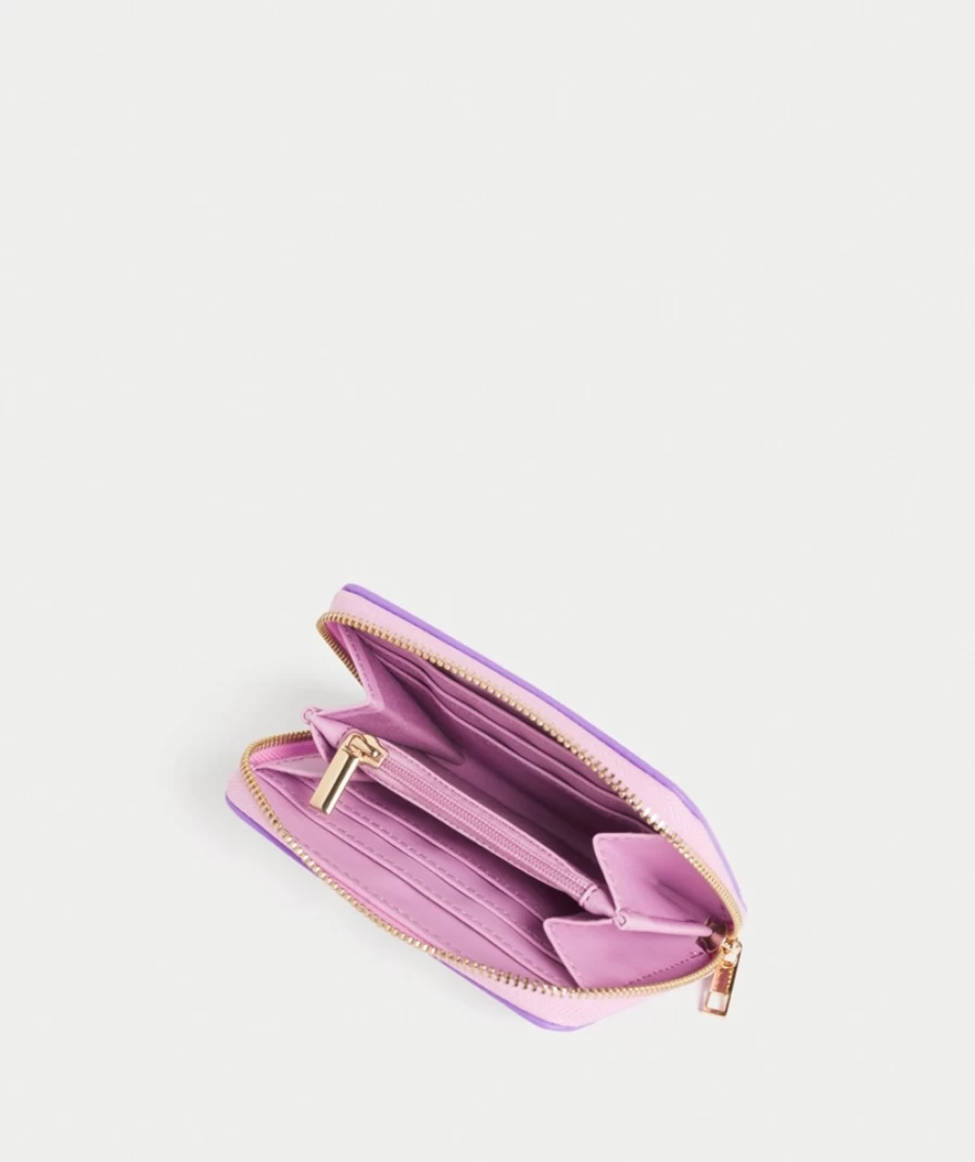 Sportsgirl Women's Lilac Small Zip Wallet | SG Collection Compact Purse