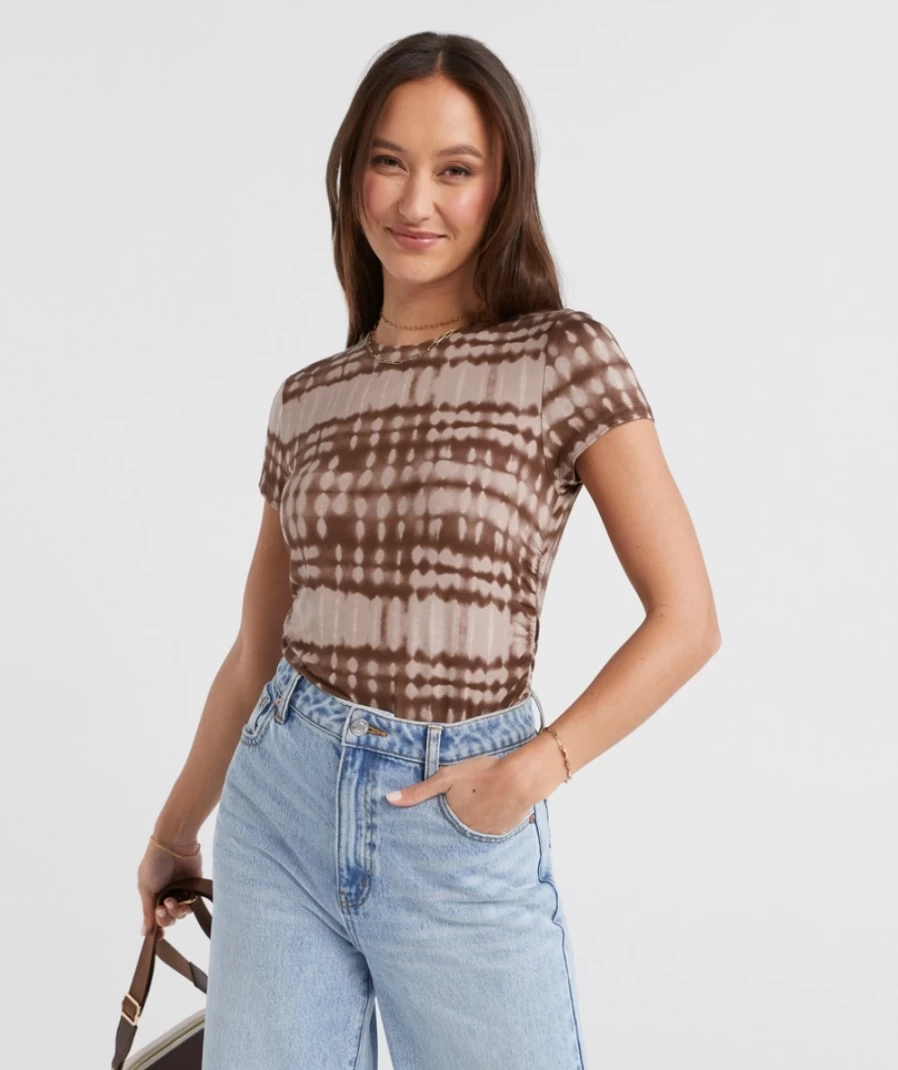 "Sportsgirl Women's Chelsea Top in Multi Color | Trendy Fashion Blouse"