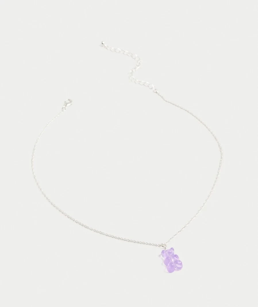 Sportsgirl Women's Silver Bear Pendant Necklace - Sterling Silver Jewelry Gift
