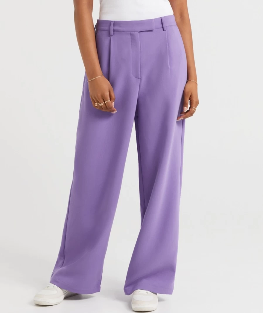 Sportsgirl Women's Bentley Tailored Pant - Classic Fit Formal Trousers for Office & Business Wear