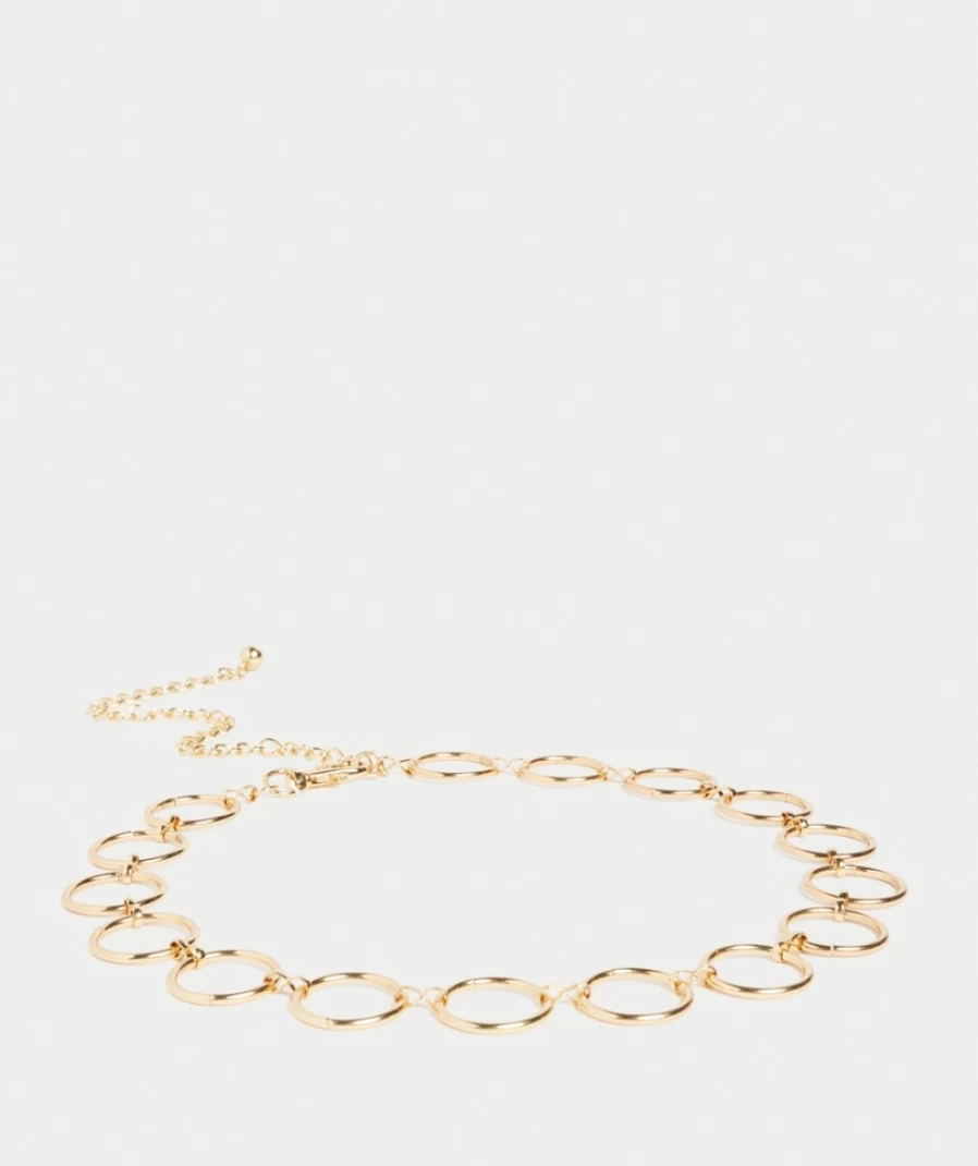 Sportsgirl Women's Gold Chelsea Chain Ring Belt - Stylish Accessory for Women