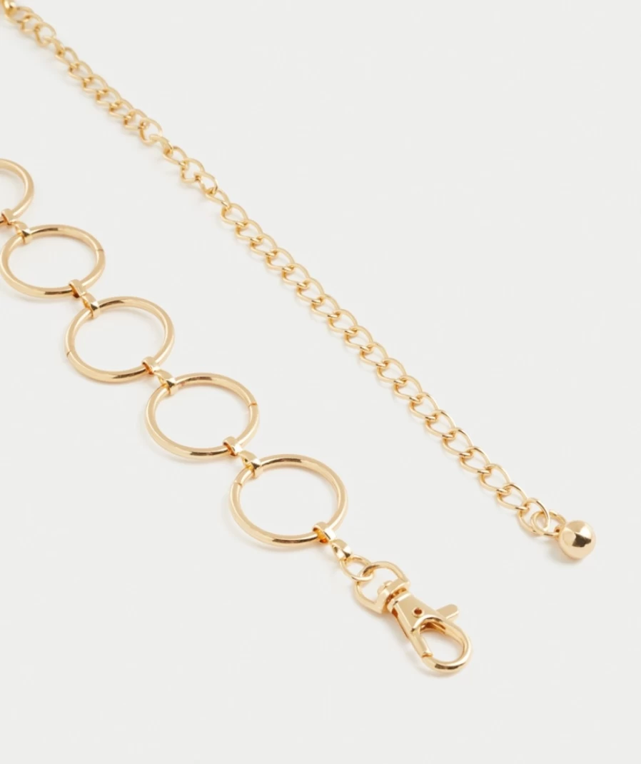 Sportsgirl Women's Gold Chelsea Chain Ring Belt - Stylish Accessory for Women