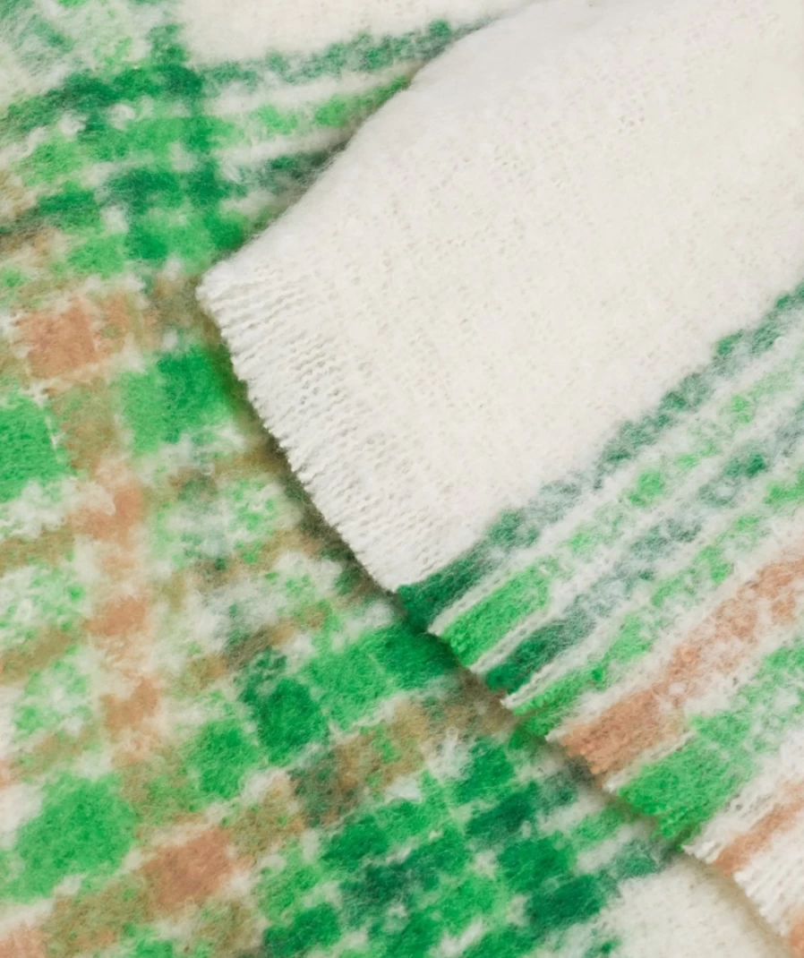 Sportsgirl Women's Multi-Color Check Scarf - Billie Check Pattern Fashion Accessory