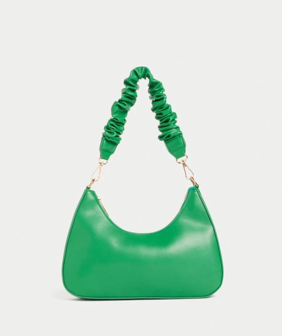 Sportsgirl Women's Green Sadie Scrunch Shoulder Bag