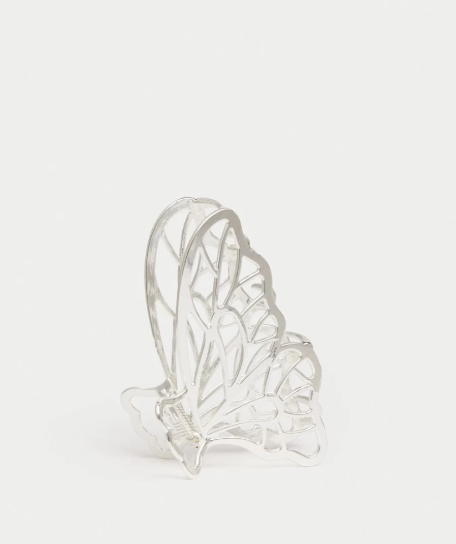 "Sportsgirl Women's Silver Butterfly Hair Claw Clip"