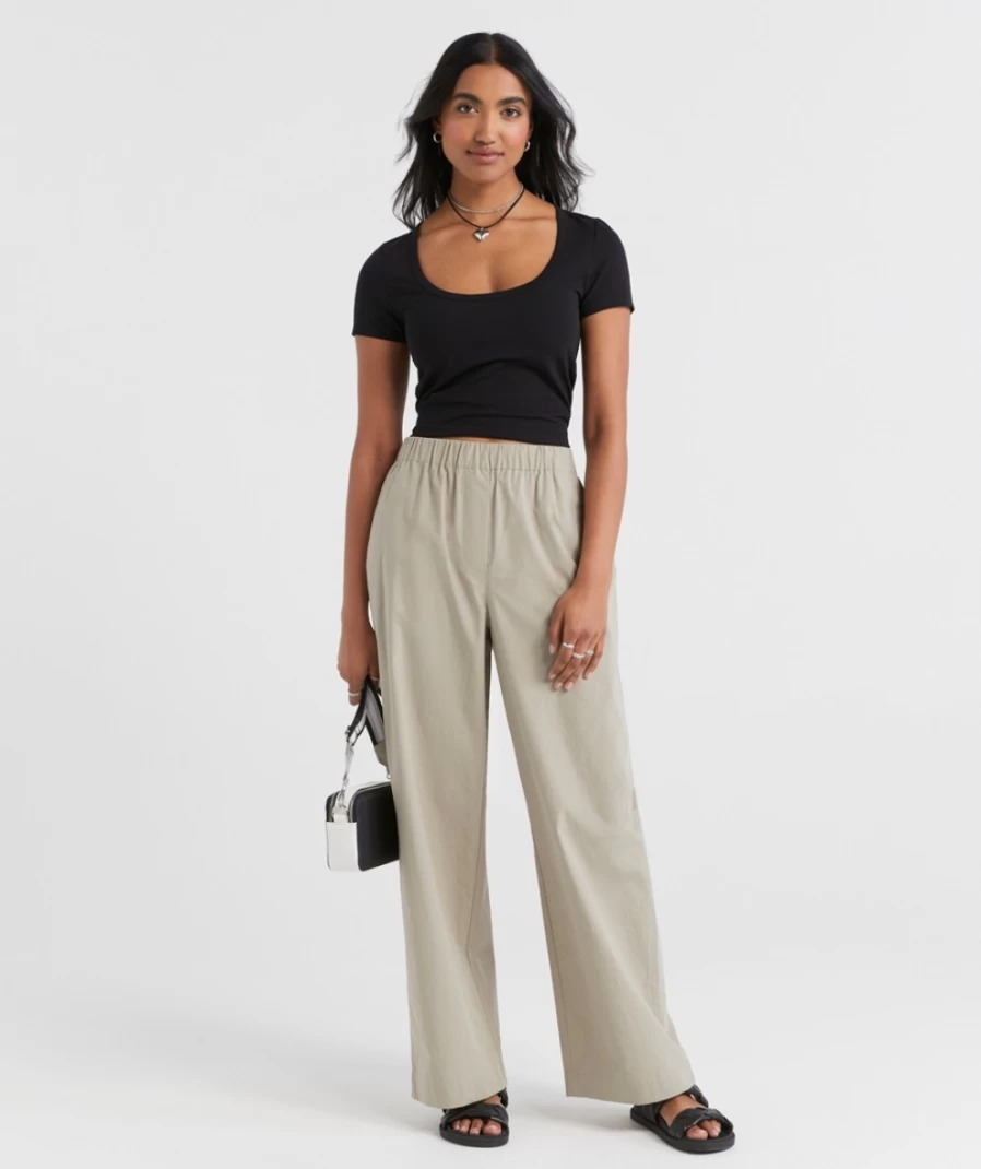 Sportsgirl Women's Gwen Stone Utility Pull On Pants