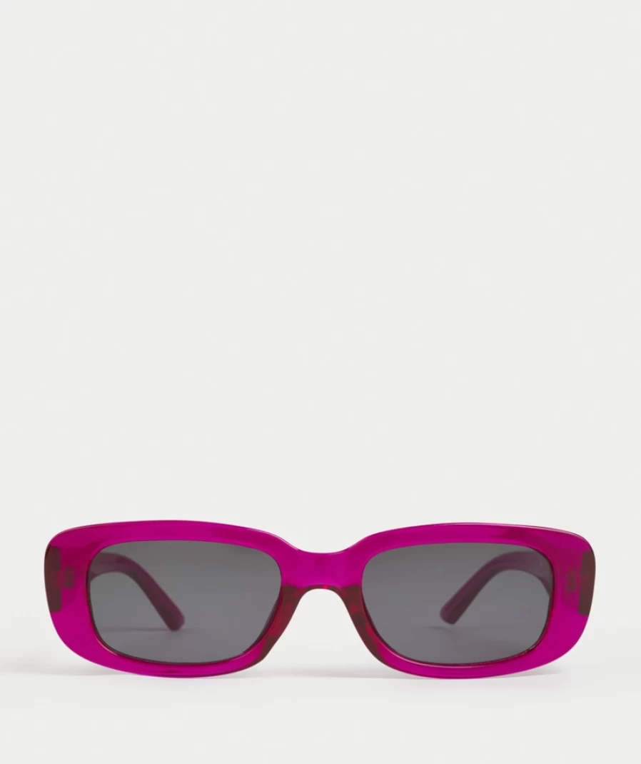Sportsgirl Women's Wine Luna Sunglasses - Clear Lens Fashion Eyewear