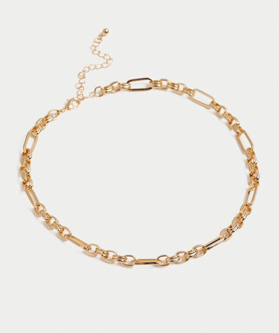 Sportsgirl Women's Gold Oval Chunky Chain Necklace