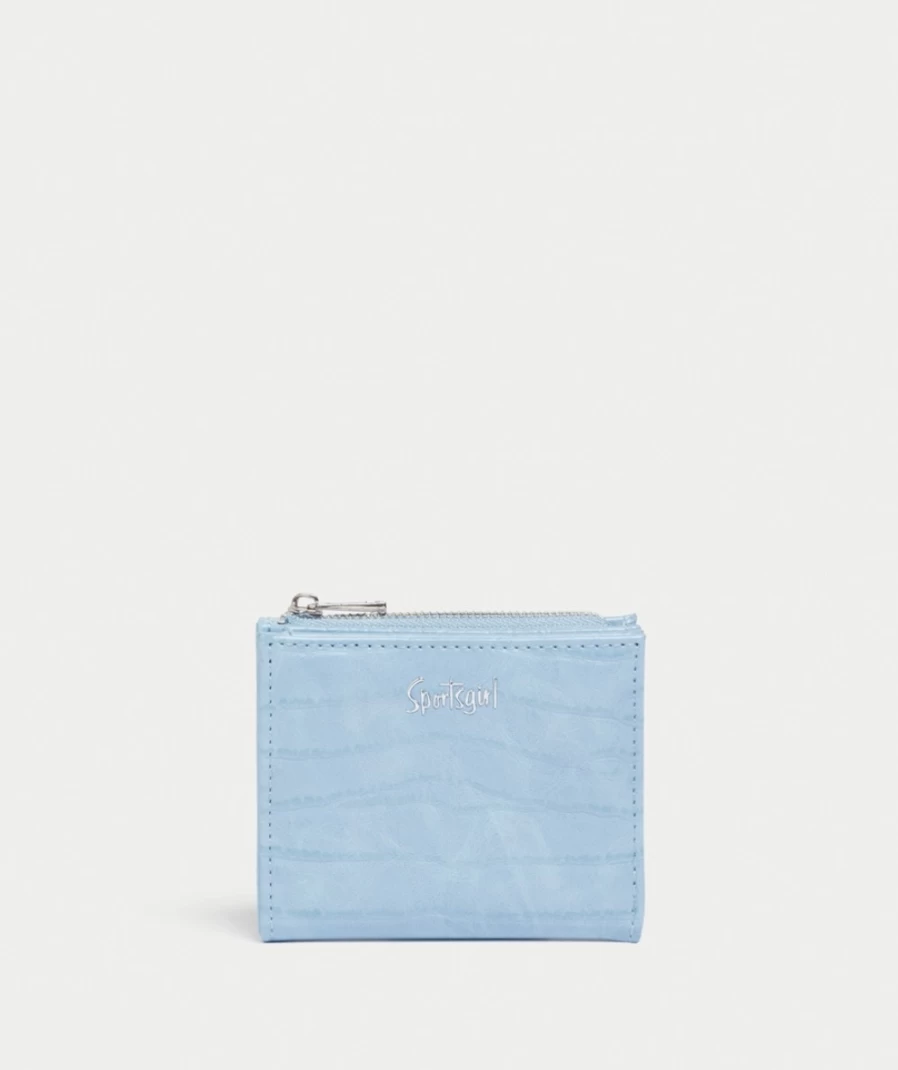 Sportsgirl Women's Light Blue Mini Wallet - SG Collection Compact & Stylish
