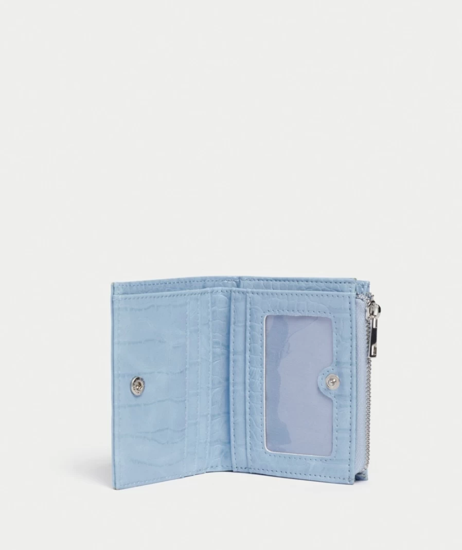 Sportsgirl Women's Light Blue Mini Wallet - SG Collection Compact & Stylish