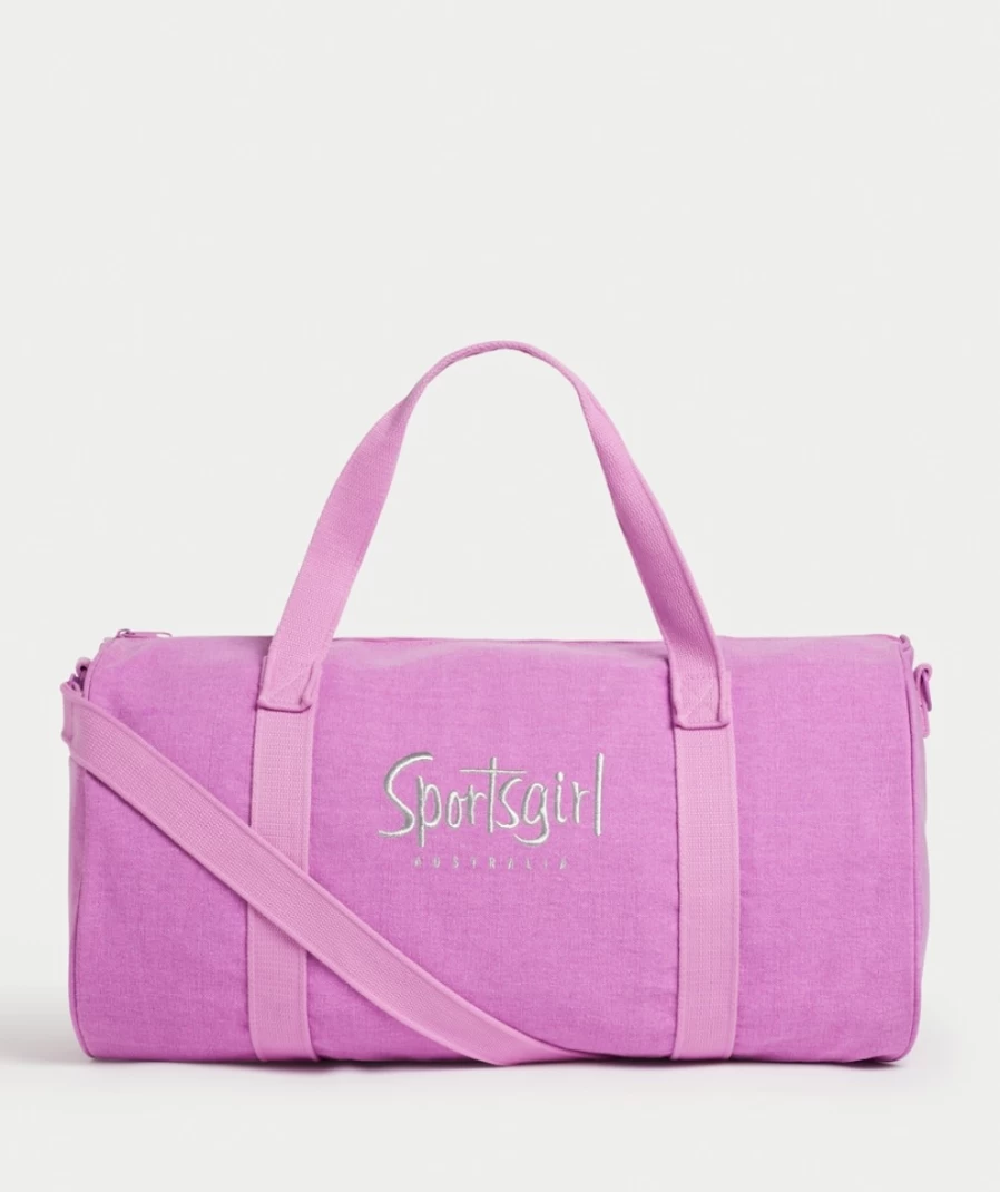 Sportsgirl Women's Purple Rewind Duffle Bag for Travel & Gym