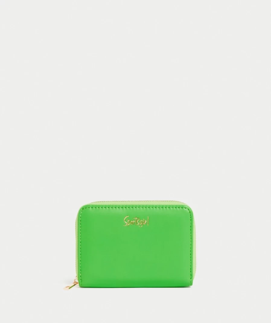 Sportsgirl Women's Green Small Zip Wallet | SG Collection Fashion Accessory