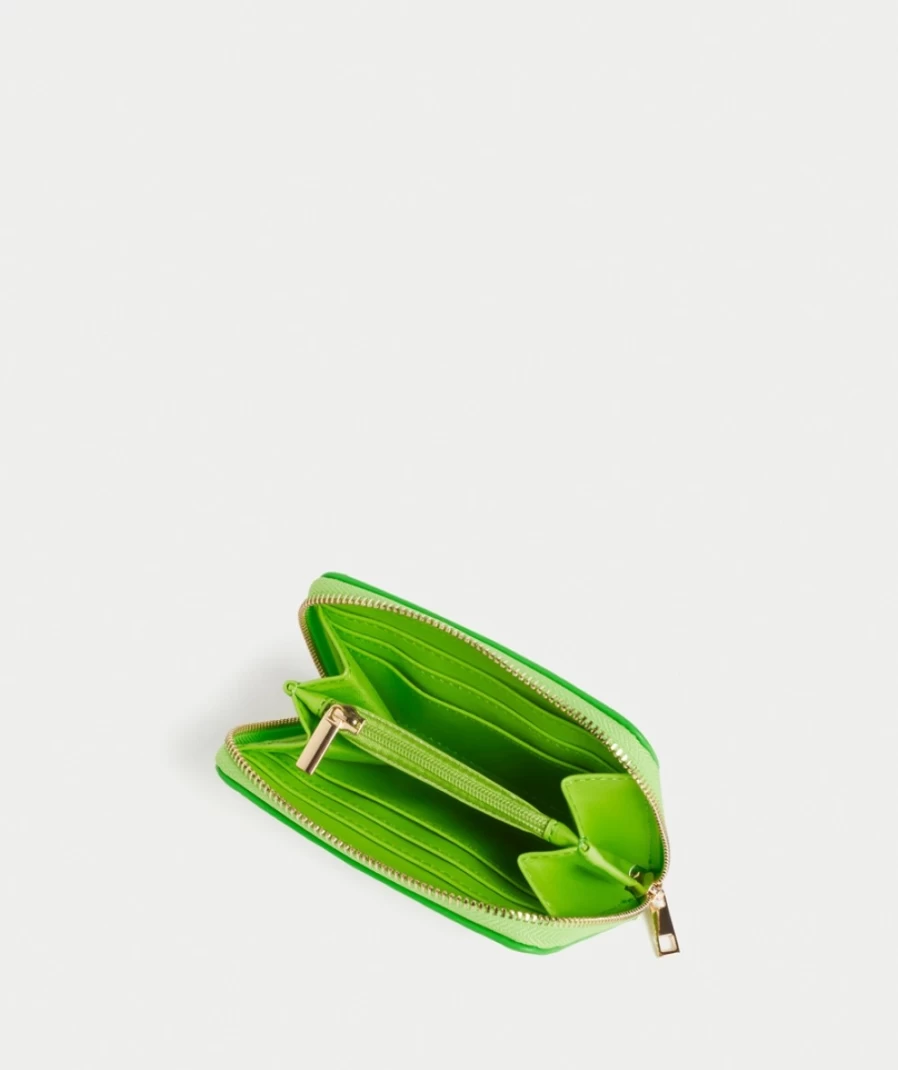 Sportsgirl Women's Green Small Zip Wallet | SG Collection Fashion Accessory