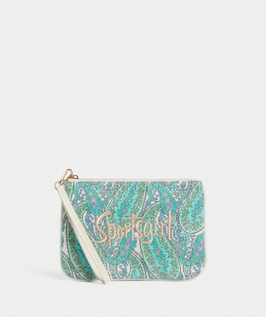 Sportsgirl Women's Multi Color Paisley Rewind Coin Purse - Stylish & Functional Wallet