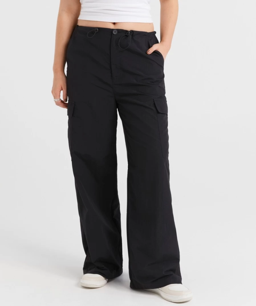 Sportsgirl Women's Lexi Cargo Jogger Pants - Comfortable Casual Streetwear Trousers