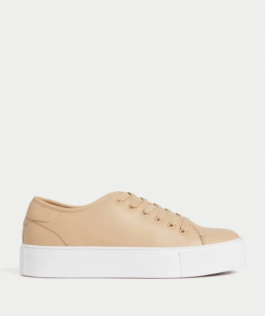 Sportsgirl Women's Beige Harley Sneaker - Casual Comfort Footwear