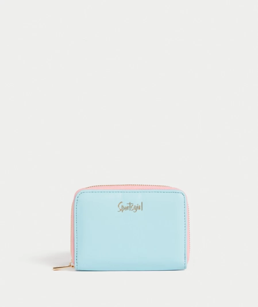 Sportsgirl Light Blue Women's Small Zip Wallet - SG Collection