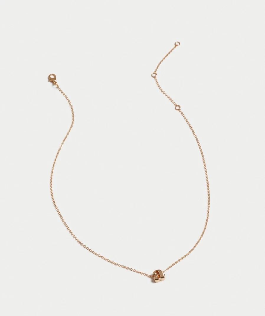 Sportsgirl Gold Plated Mini Letter Necklace for Women - Elegant Initial Pendant