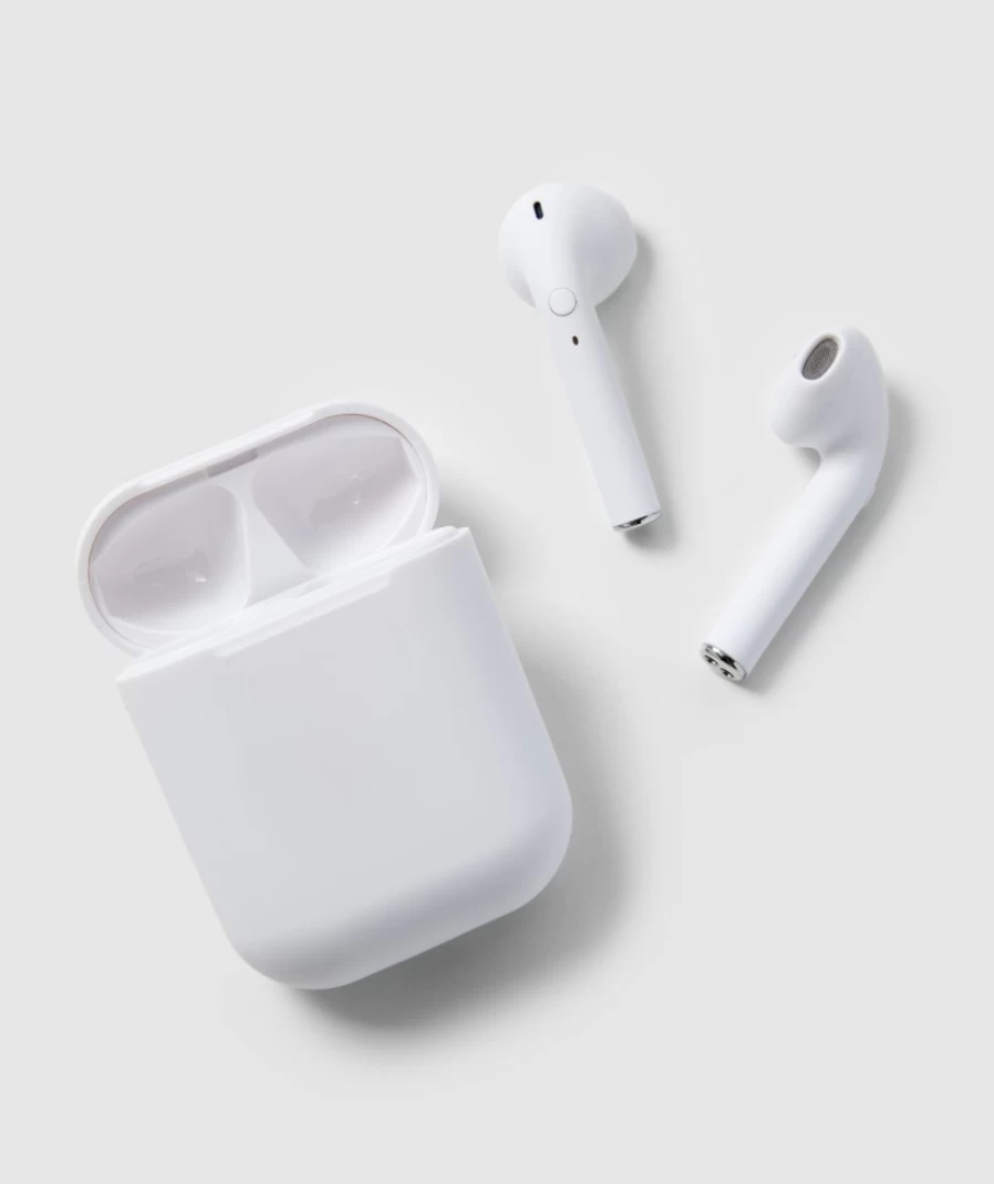 Sportsgirl Women's White Bluetooth Earphones - Wireless Listening, Clear Sound