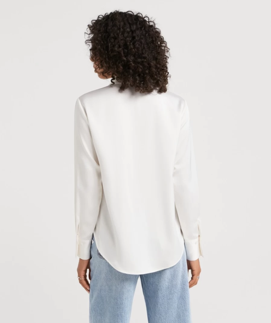 Sportsgirl Women's Evie Satin Shirt - Elegant Blouse for Women