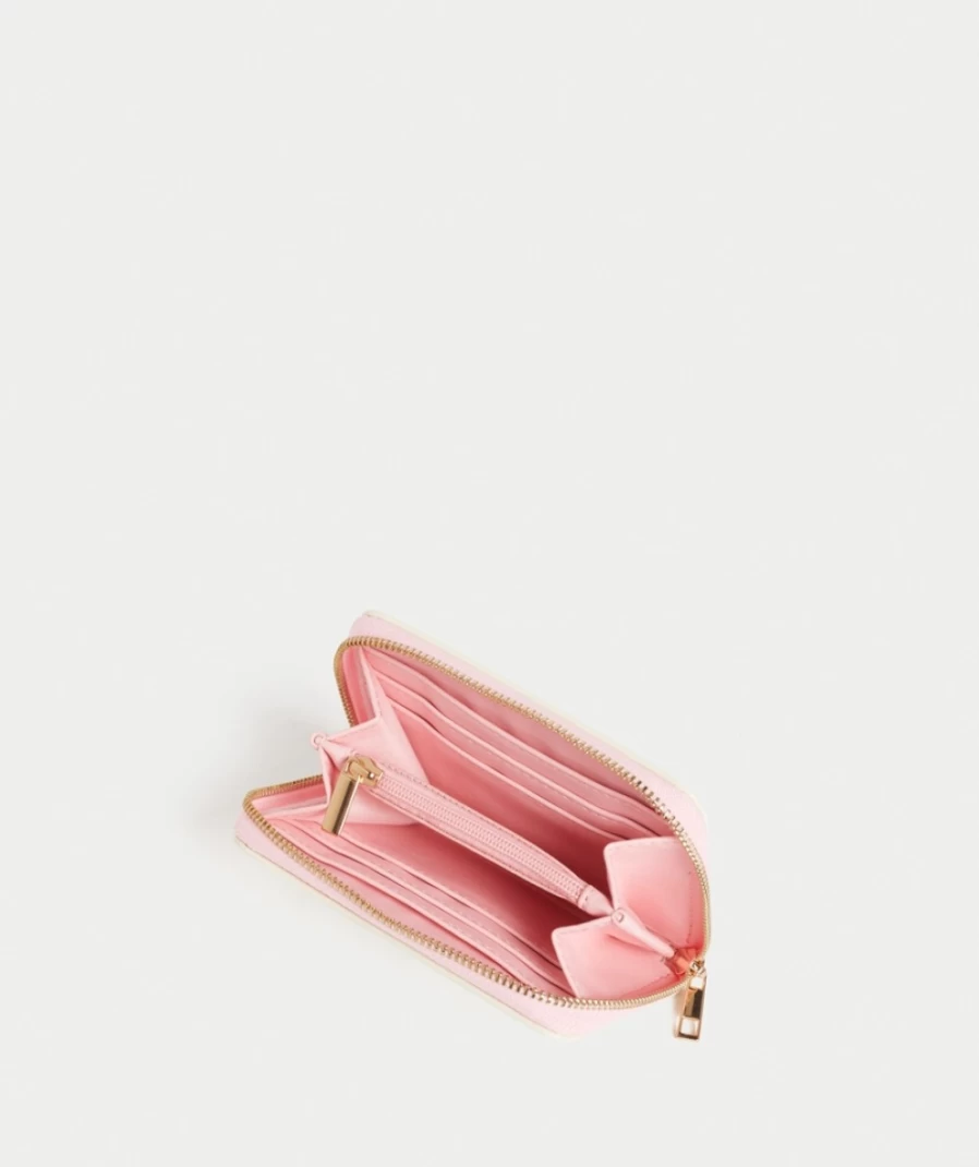 Sportsgirl Women's Bone Small Zip Wallet | Sg Collection Compact Purse