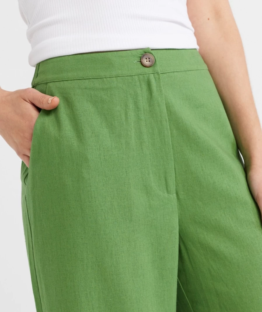 Women's Hazel Linen Blend Pants by Sportsgirl – Comfortable & Stylish Linen Trousers