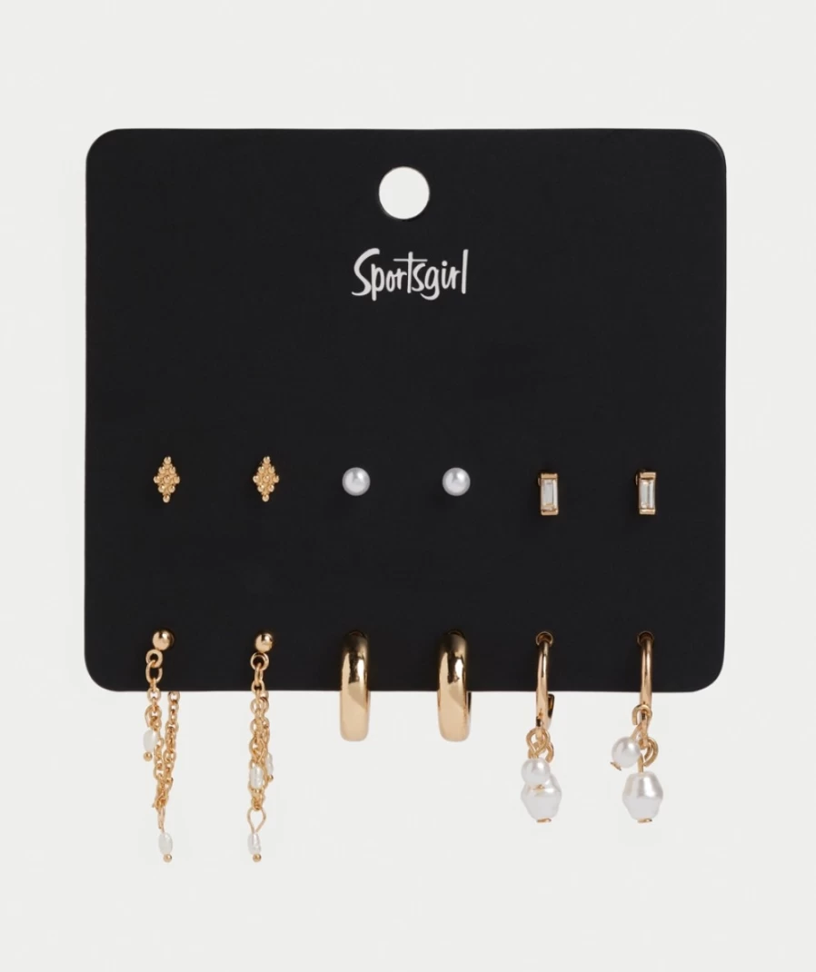 Sportsgirl Women's Gold Finer Things Earrings Pack