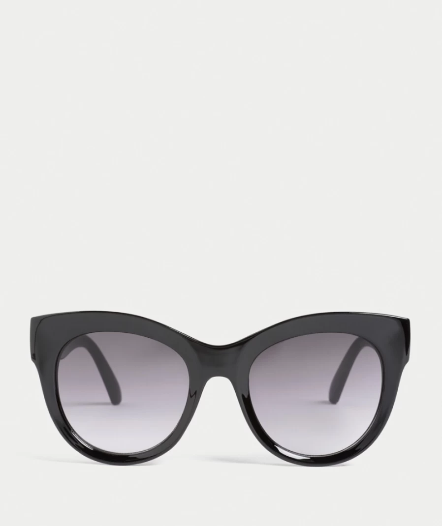 Sportsgirl Women's Hudson Black Sunglasses