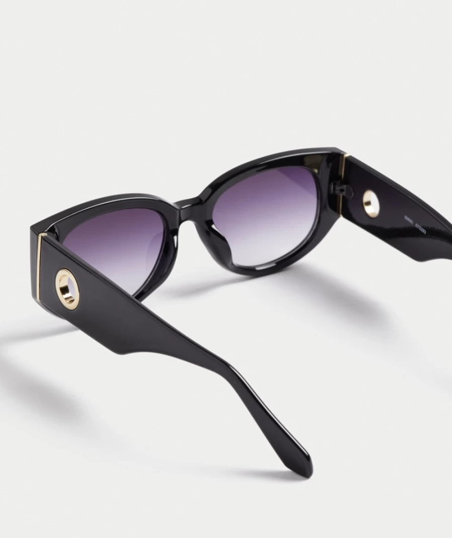 Sportsgirl Women's Black Nikki Sunglasses - Stylish & Trendy Shades