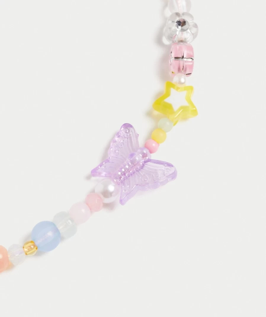 "Sportsgirl Women's Pastel Pink Butterfly Phone Strap - Pretty & Stylish Accessory"