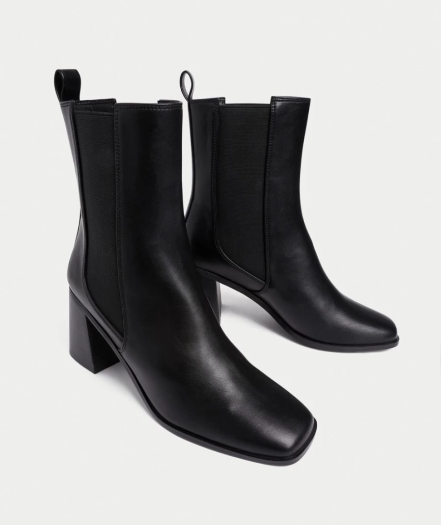 Sportsgirl Women's Black Dylan High Ankle Boots