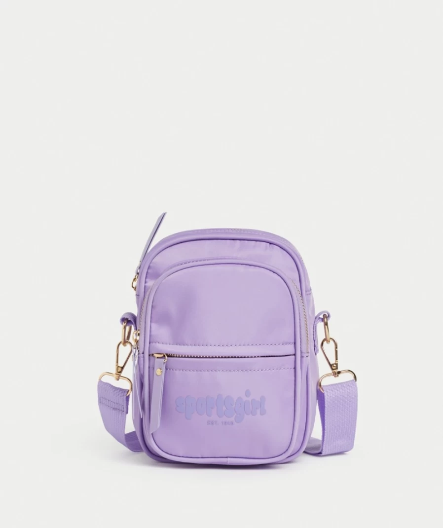 Sportsgirl Women's Lilac Rewind Camera Bag - Stylish Vintage-Inspired Crossbody Purse