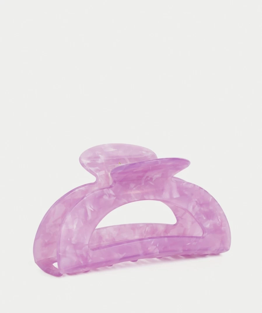 Sportsgirl Women's Lilac Marble Classic Hair Claw Clip