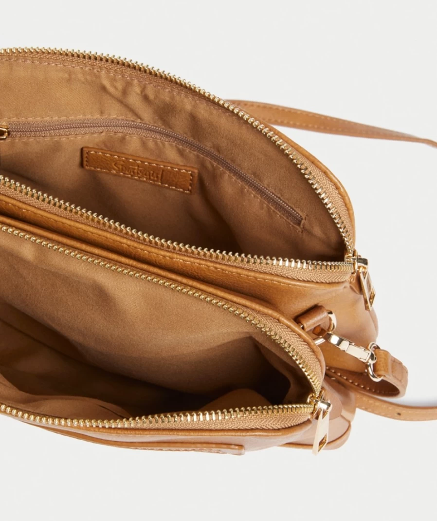 Sportsgirl Women's Tan Sophia Sling Bag - Stylish Crossbody Purse for Everyday Use