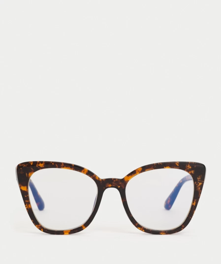 Sportsgirl Women's Tortoise Blue Light Blocking Glasses - Grace Style for Screen Protection
