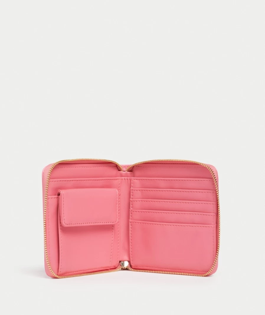 Sportsgirl Women's Candy Pink Zip Around Wallet - Sg Collection Fashionable Wristlet Clutch