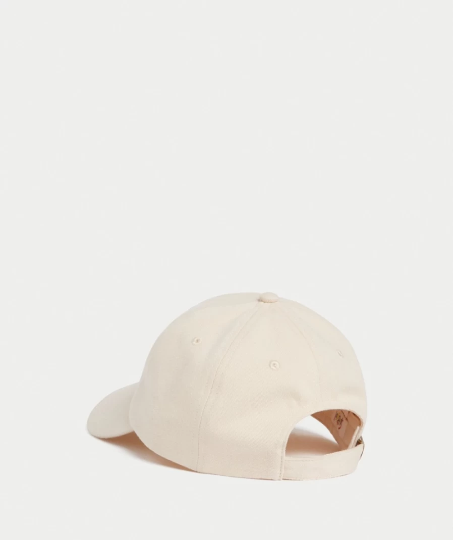 Sportsgirl Women's Ecru Rewind Baseball Cap - Adjustable Casual Vintage Hat