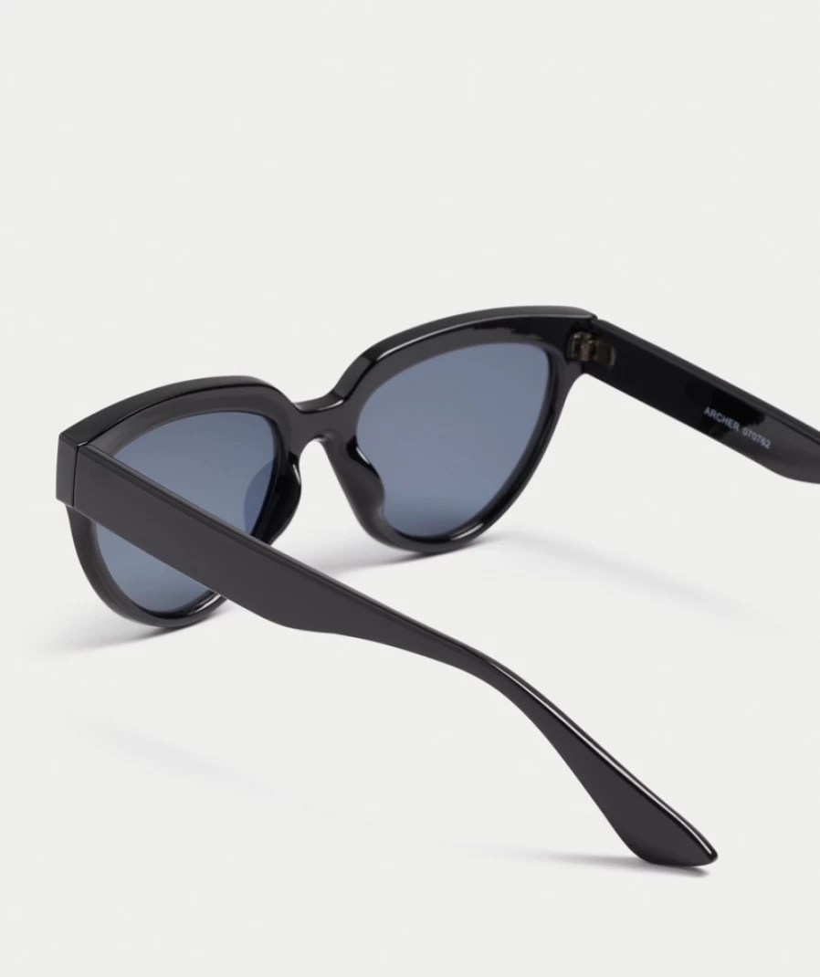 Sportsgirl Women's Black Archer Sunglasses - Stylish & Trendy Aviator Shades