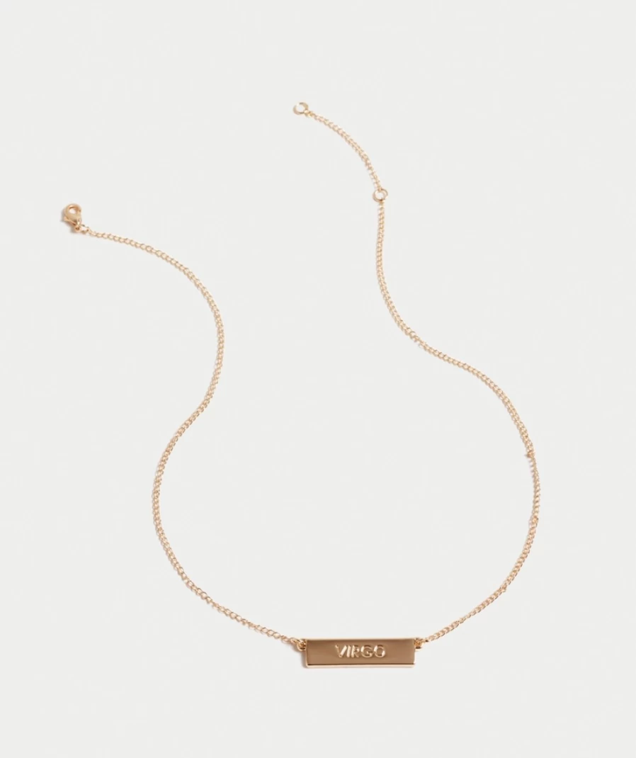 Sportsgirl Gold Plated Zodiac Necklace for Women - Elegant Horoscope Pendant