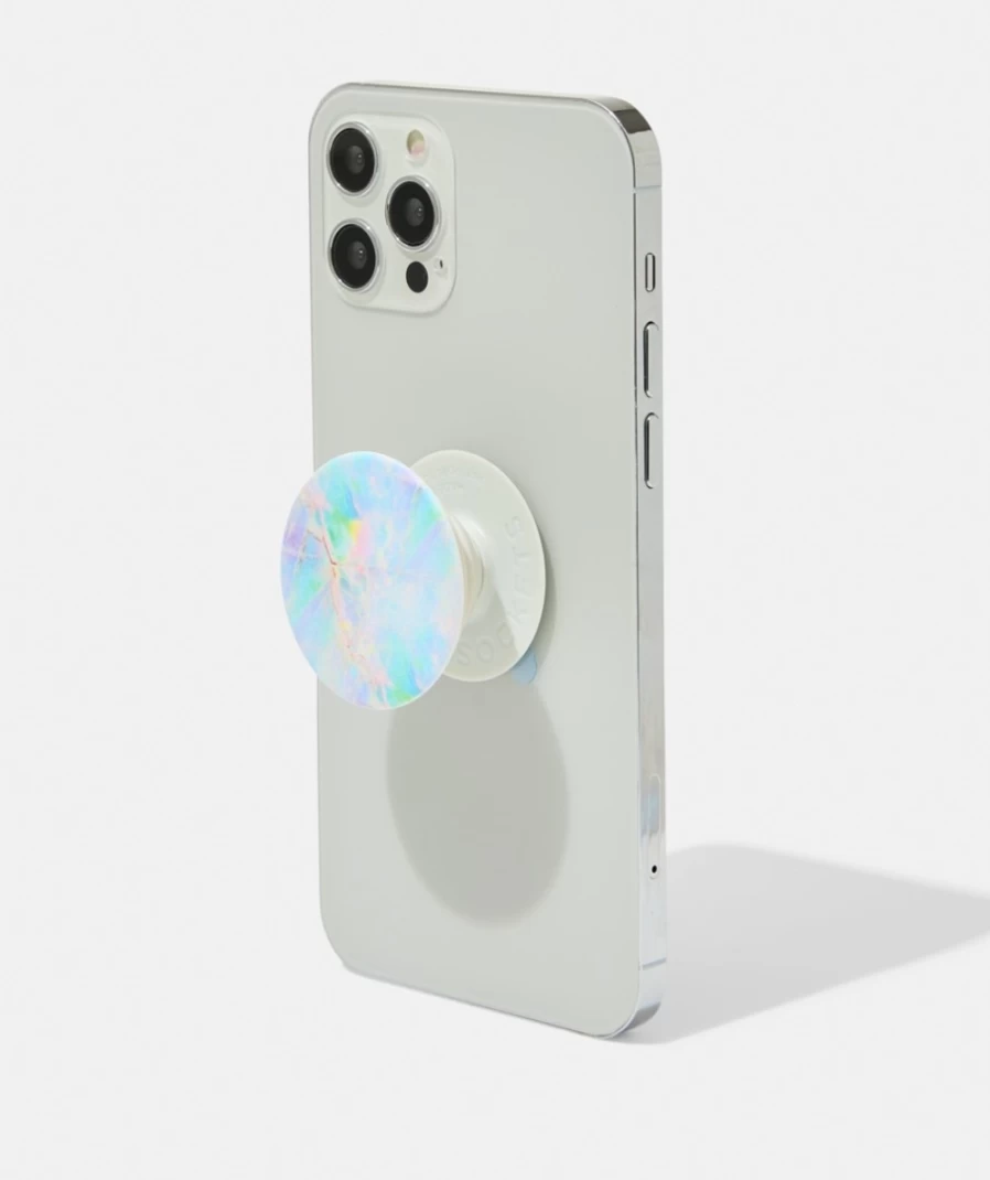Sportsgirl Women's Multi-Color Opal Pop Sockets - Stylish Phone Grip & Stand