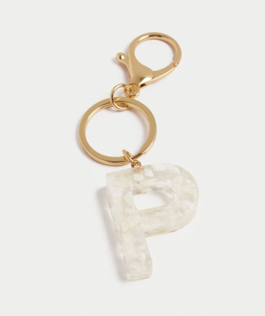 Sportsgirl Women's Multi-Color Speckled Acrylic Keyring - Stylish & Durable Accessory