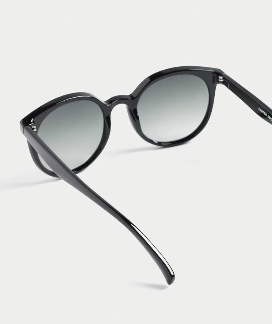 Sportsgirl Women's Black Carter Sunglasses - Stylish & Trendy Aviator Shades