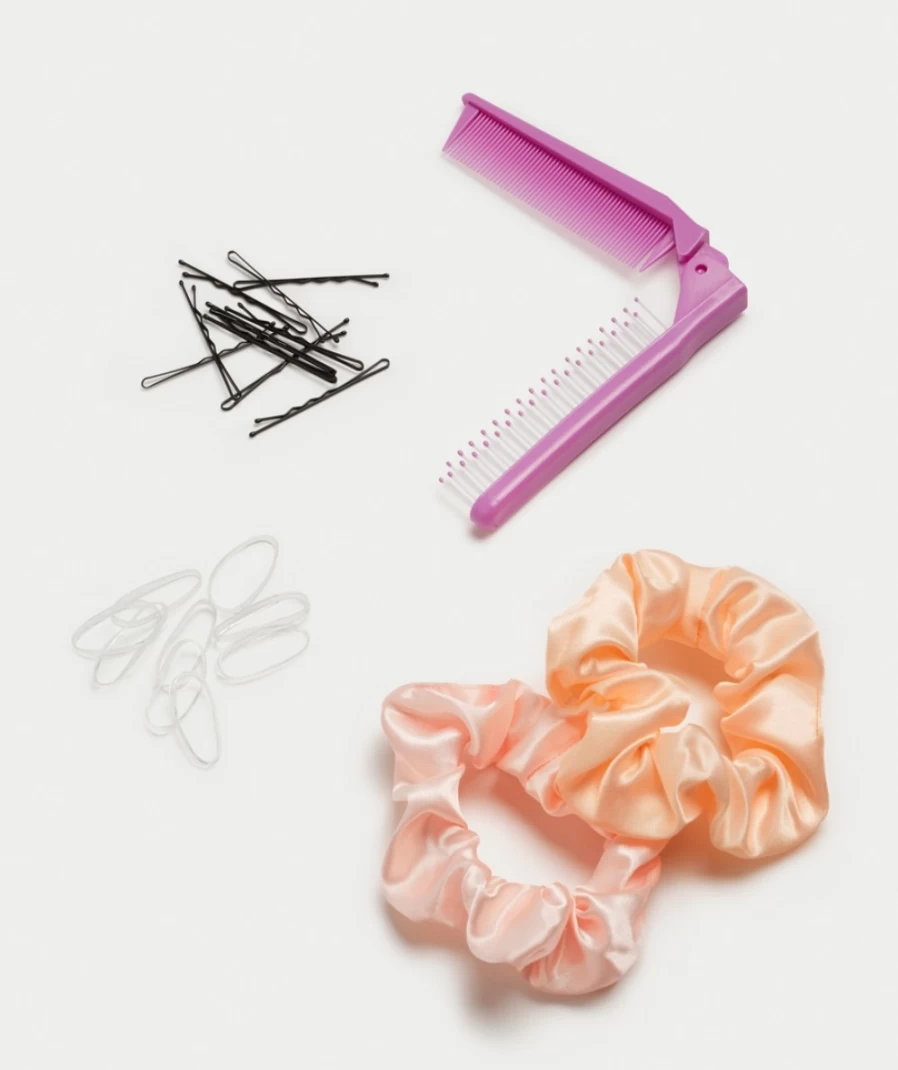 Sportsgirl Women's Pink Travel Hair Essentials Kit - Bon Voyage Beauty Set
