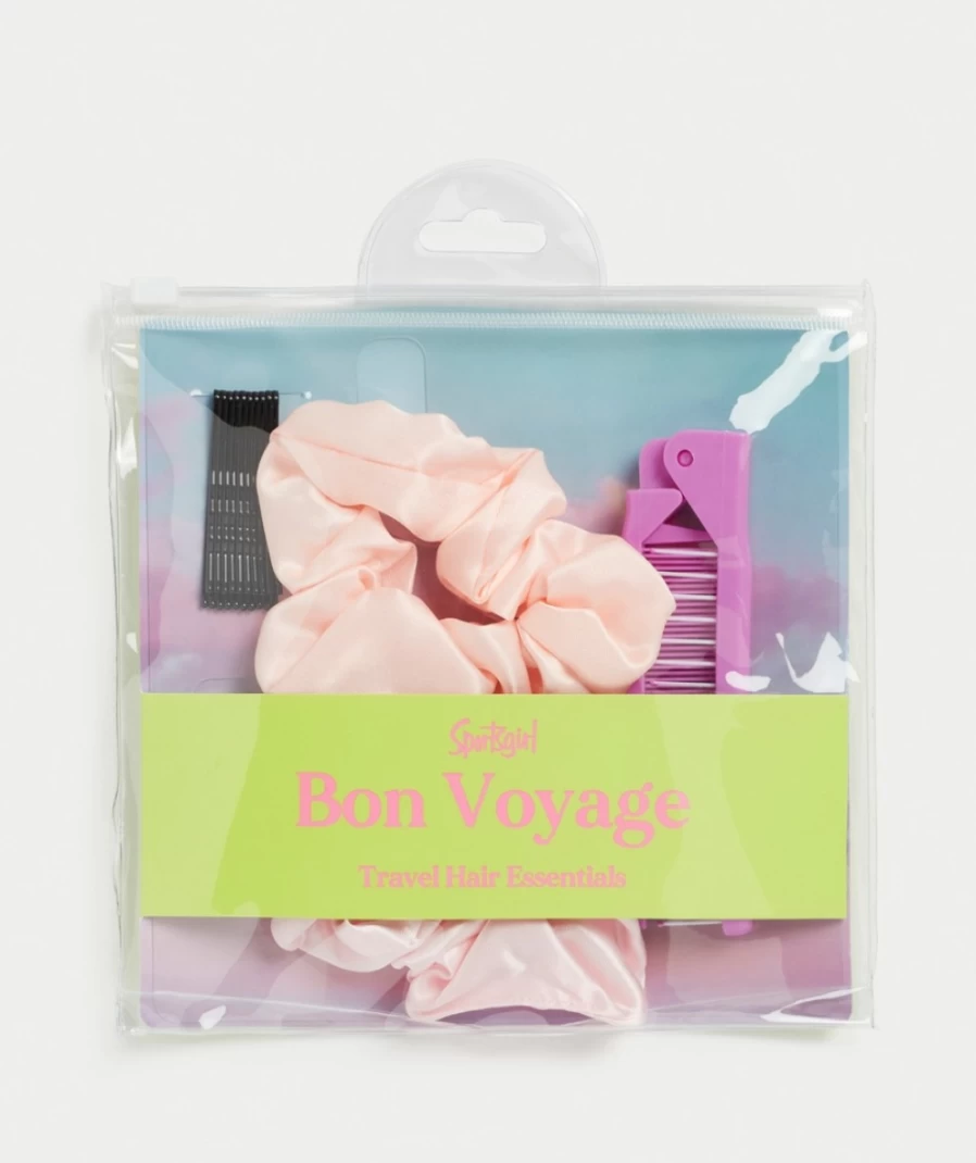 Sportsgirl Women's Pink Travel Hair Essentials Kit - Bon Voyage Beauty Set