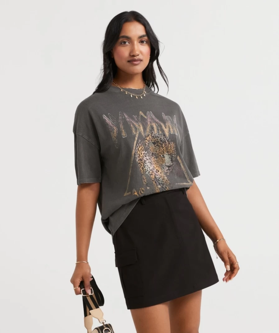 Sportsgirl Women's Black Kora Tailored Cargo Mini Skirt