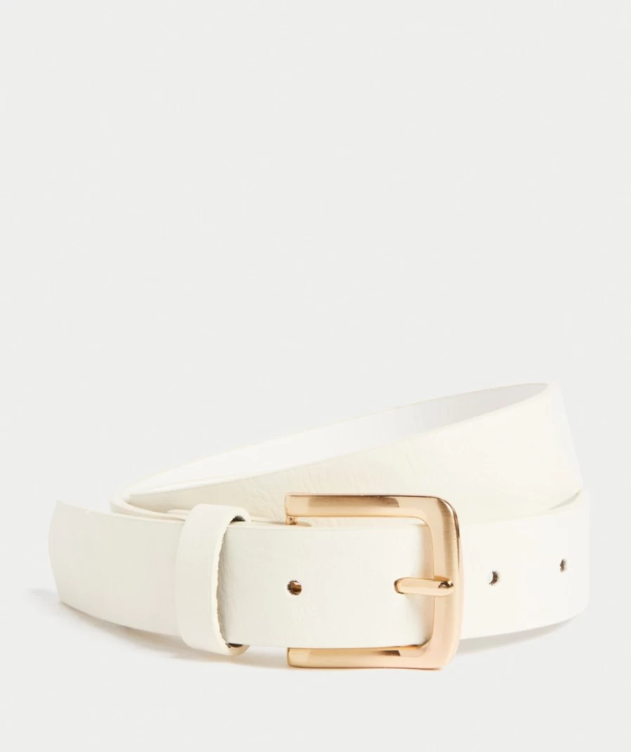 Sportsgirl Women's Aurora Belt in Ecru - Stylish and Comfortable Waist Accessory