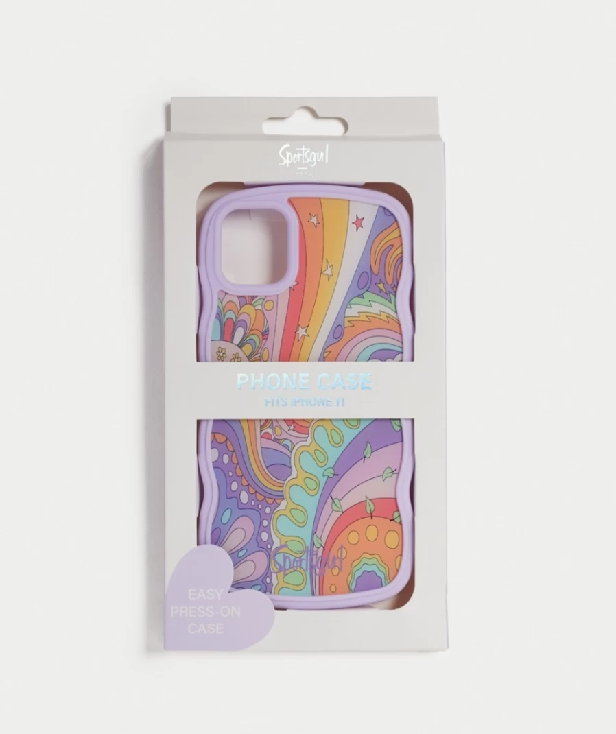 "Sportsgirl Women's Psychedelic Wonderland Multi-Color Phone Case"